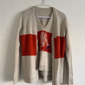 Vintage Bird Sweater Set